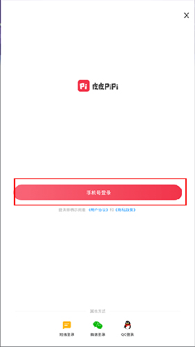 皮皮陪玩app怎么注册2