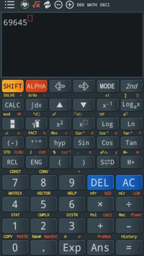 卡西欧计算器手机版亮点