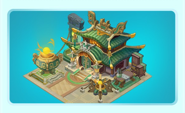 筑城与探险城市建造外观灵珍阁