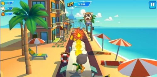 汤姆猫英雄跑酷怎么获得高分1