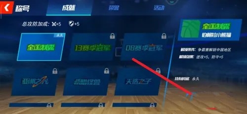 NBA篮球大师如何使用称号3