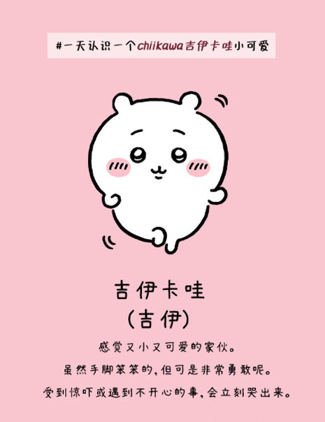 口袋吉伊卡哇日服角色介绍