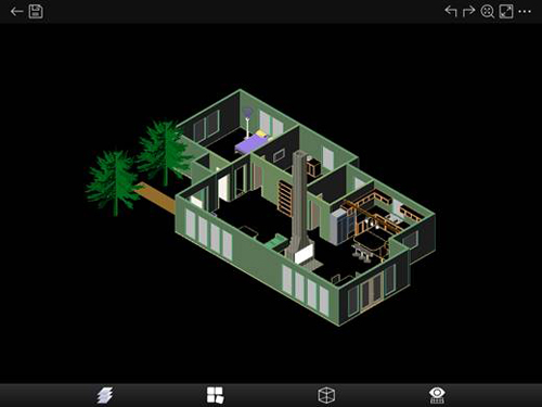 CAD看图王手机版如何查看3d图纸模型