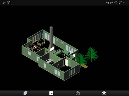CAD看图王手机版如何查看3d图纸模型3