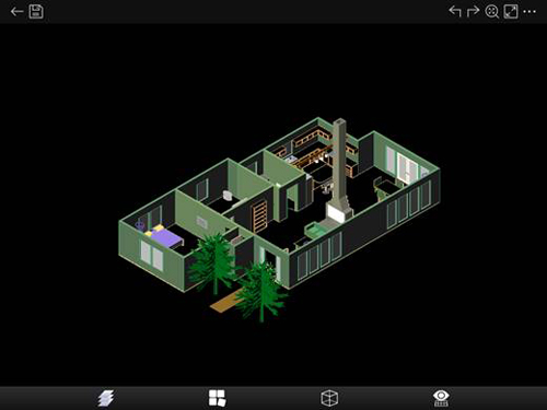 CAD看图王手机版如何查看3d图纸模型4