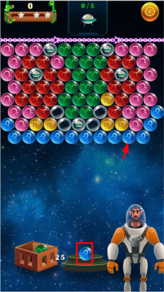十二星座泡泡射手游戏图片4