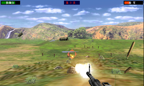 抢滩登陆战2002第三关通关攻略3