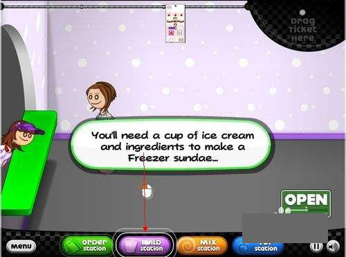 老爹冰淇淋店豪华版