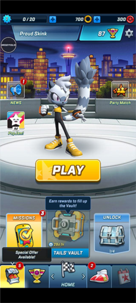 索尼克力量速度之战无敌版游戏图片2